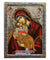 Virgin Mary Glykofilousa - Sweet Kissing (Silver icon - G Series)-Christianity Art
