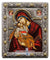 Virgin Mary Glykofilousa - Sweet Kissing (Silver icon - G Series)-Christianity Art