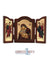 Virgin Mary Glykofilousa - Sweet Kissing (Triptych - TE Series)-Christianity Art