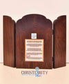 Virgin Mary Glykofilousa - Sweet Kissing (Triptych - TES Series)-Christianity Art