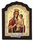 Virgin Mary Gorgoepikoos - Fast Listener (Silver icon - C Series)-Christianity Art
