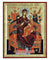 Virgin Mary Pantanassa (Engraved icon - S Series)-Christianity Art