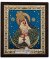 Virgin Mary Praying (Metallic icon - MR Series)-Christianity Art