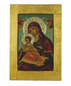 Virgin Mary Vrefokratousa - Child Holding (Silver icon - FS Series)-Christianity Art